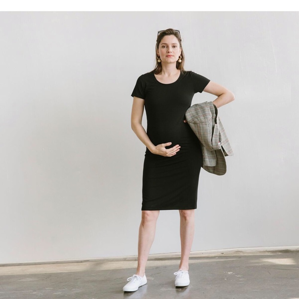 Storq maternity dress, size 2. Worn once!